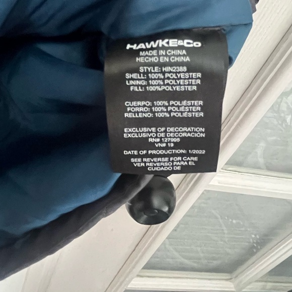 Hawke & Co Black Quilted Performance Vest - Picture 4 of 4